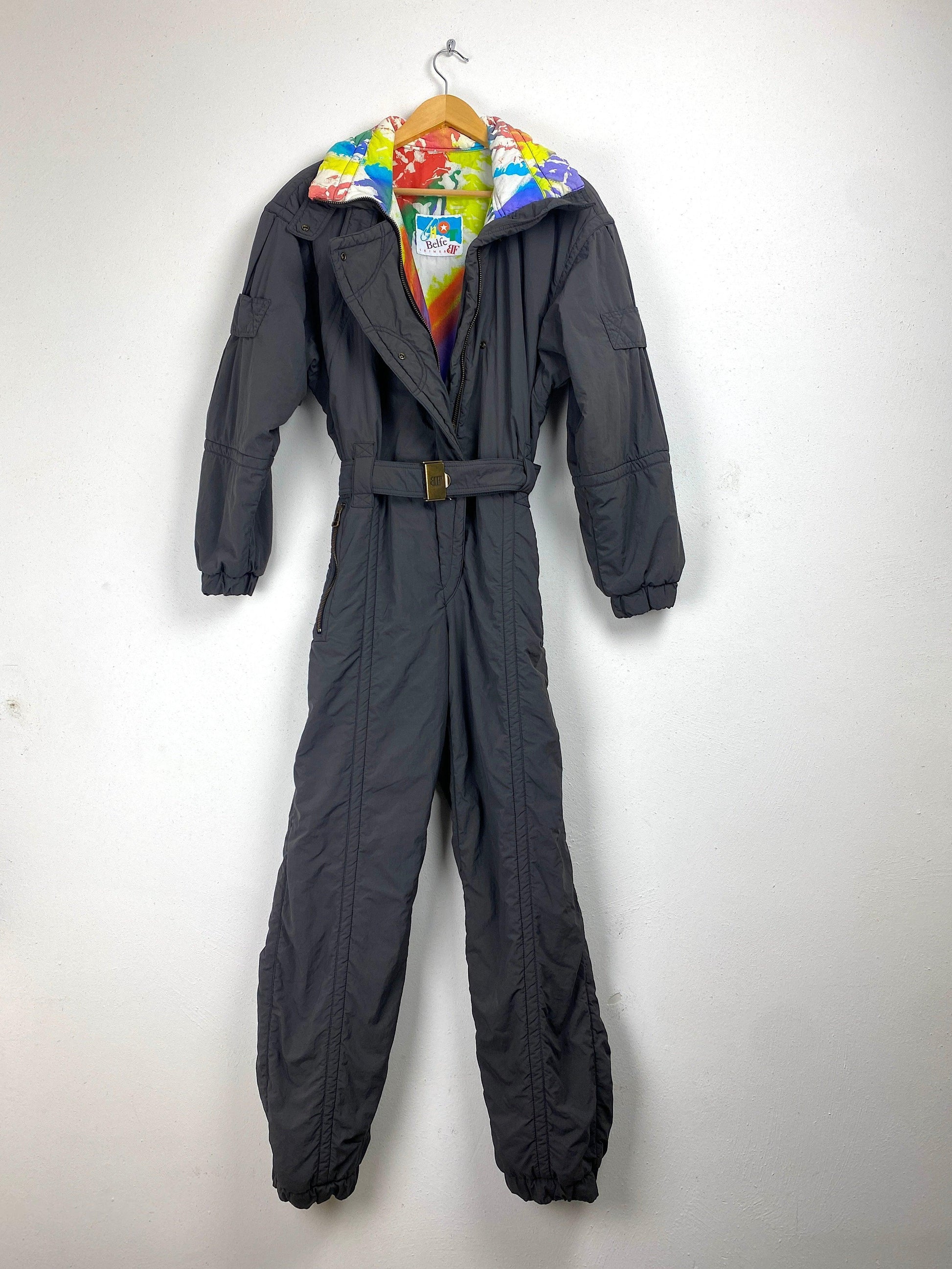 Belfe retro skipak kraag grijs - vintageskipakkennl