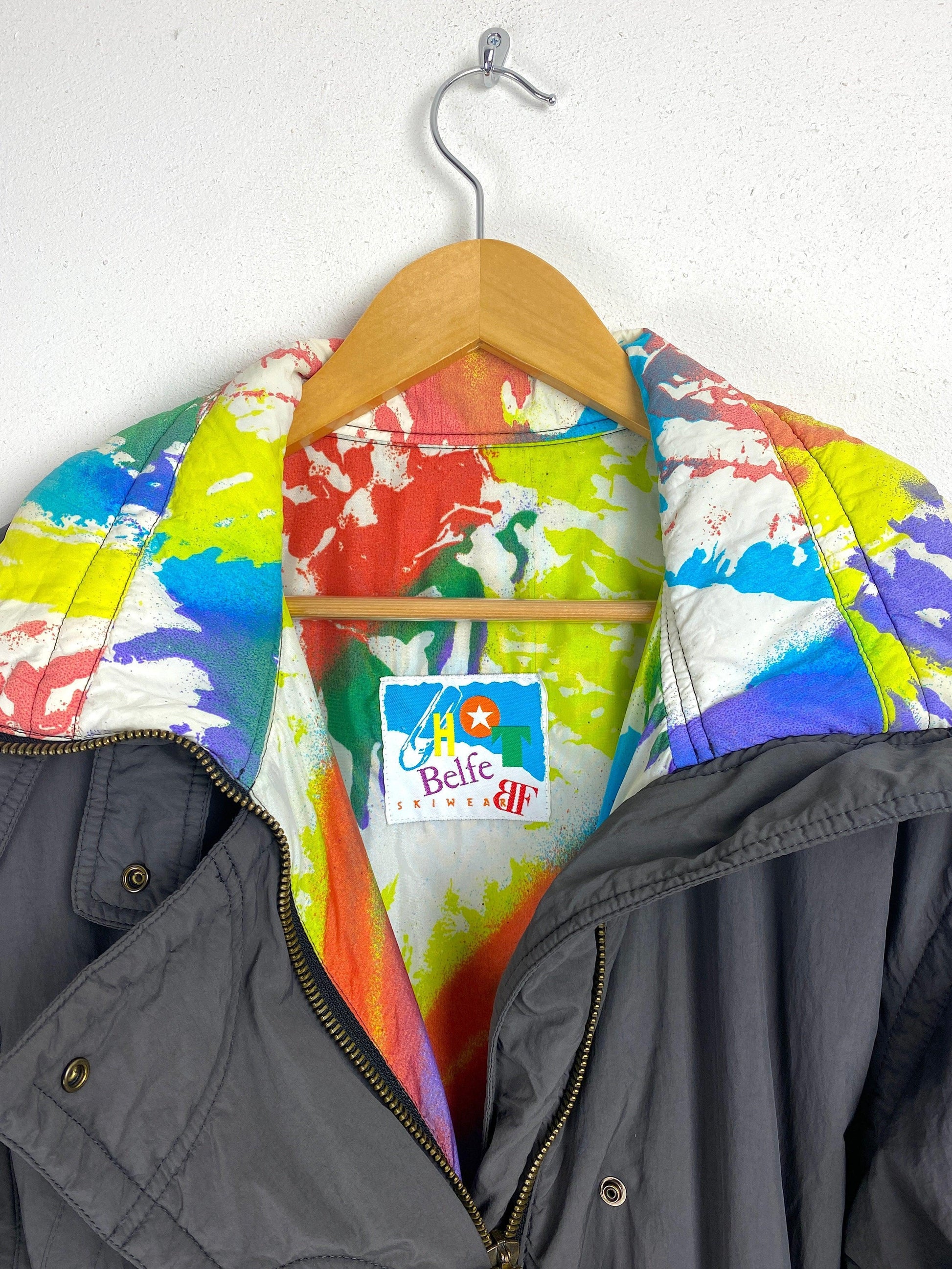 Belfe retro skipak kraag grijs - vintageskipakkennl