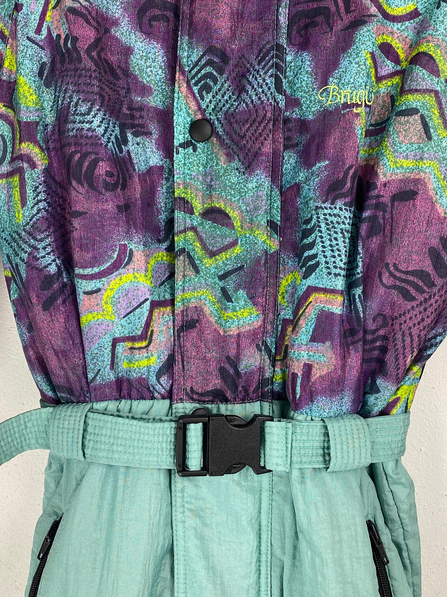 Retro-Skianzug für Kinder - Brugi 80er Jahre