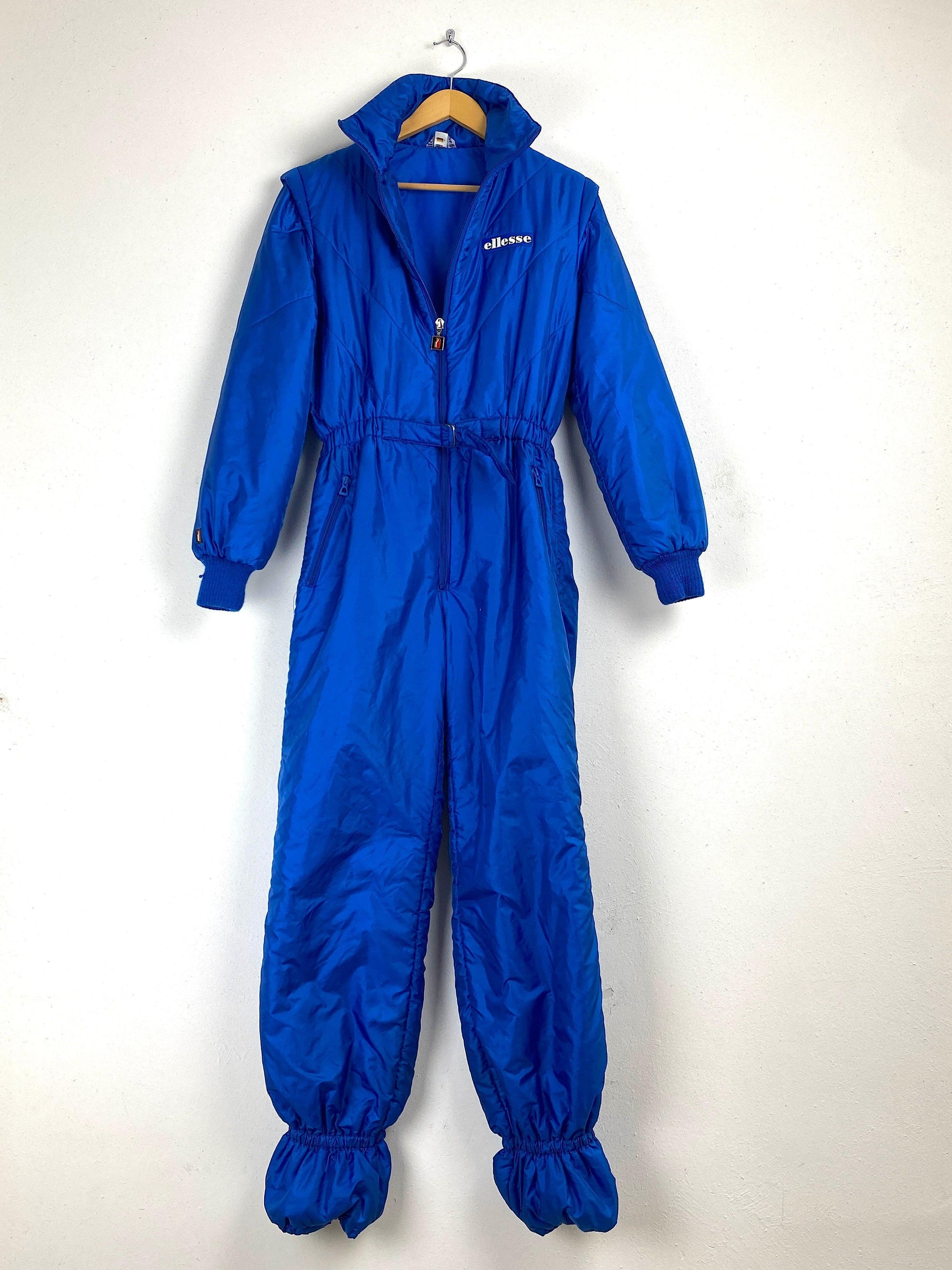 Ellesse retro skipak shiny blauw - vintageskipakkennl