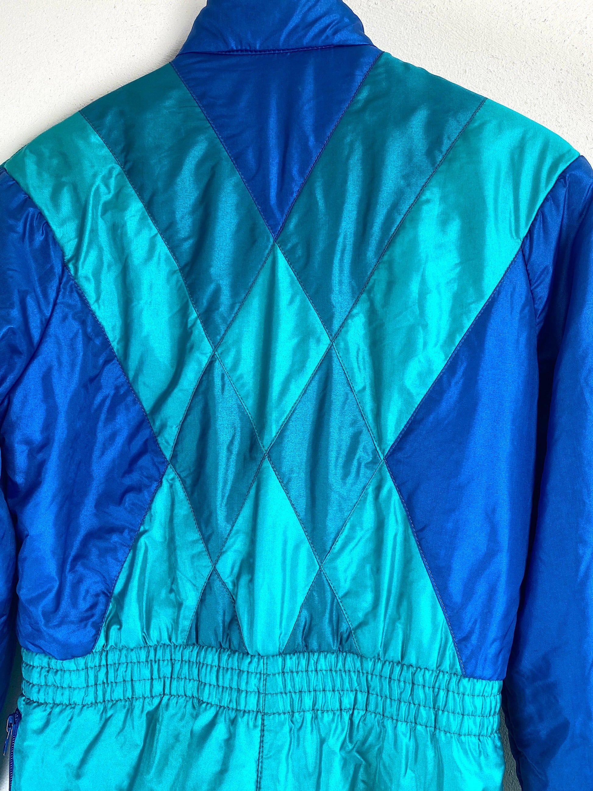 Ellesse retro skipak shiny turquoise - vintageskipakkennl