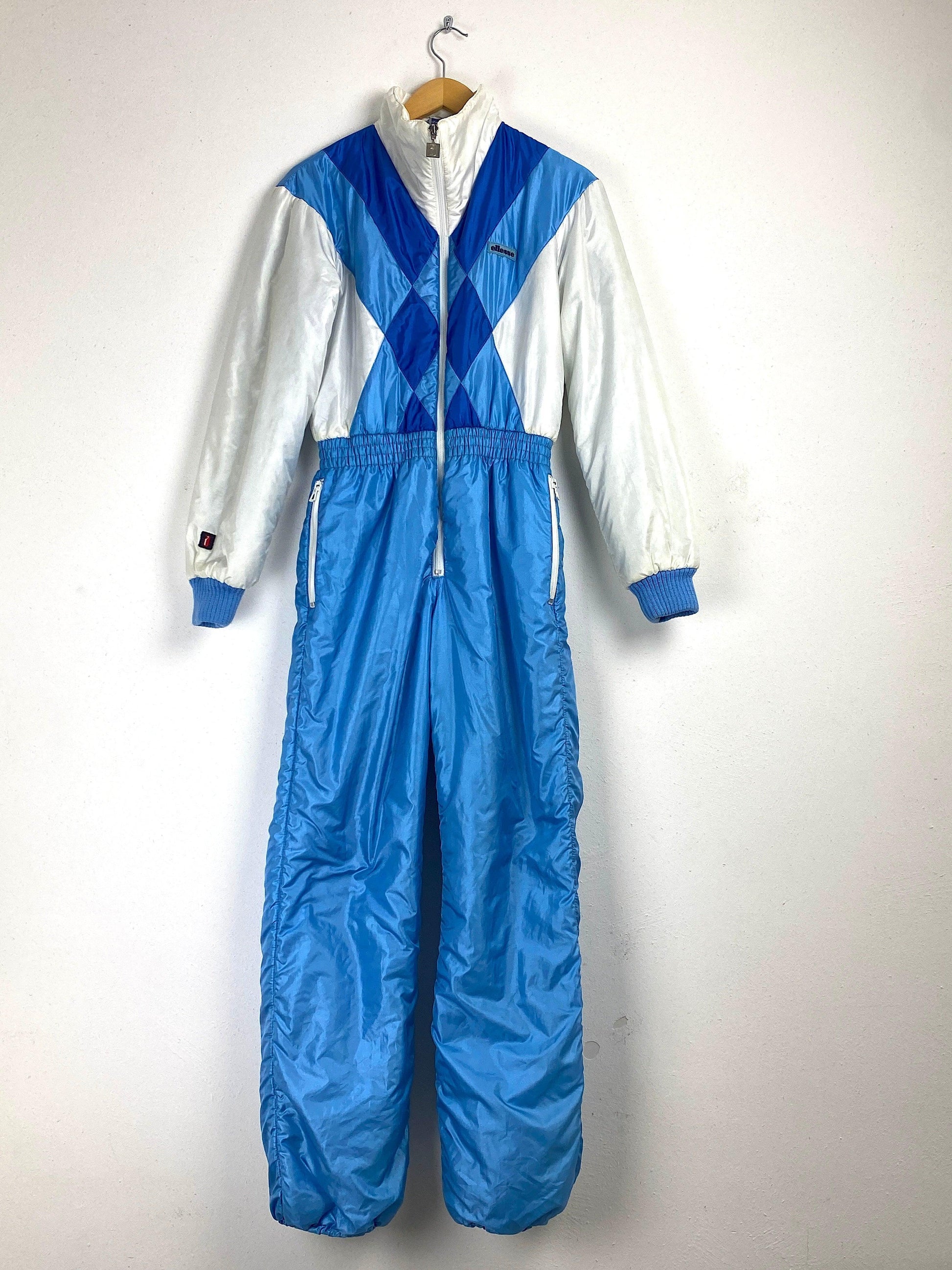 Ellesse retro skipak shiny wit - vintageskipakkennl