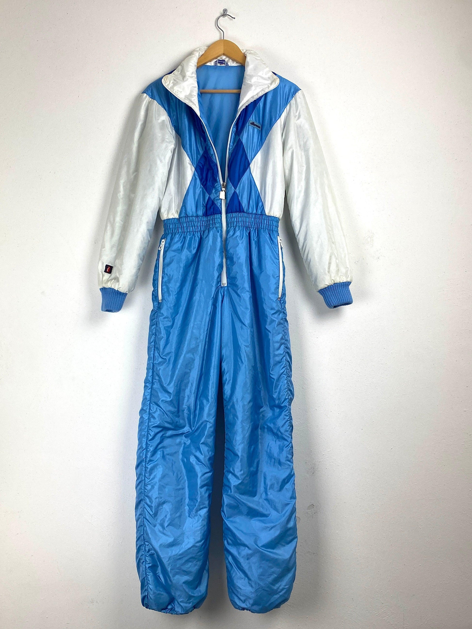 Ellesse retro skipak shiny wit - vintageskipakkennl