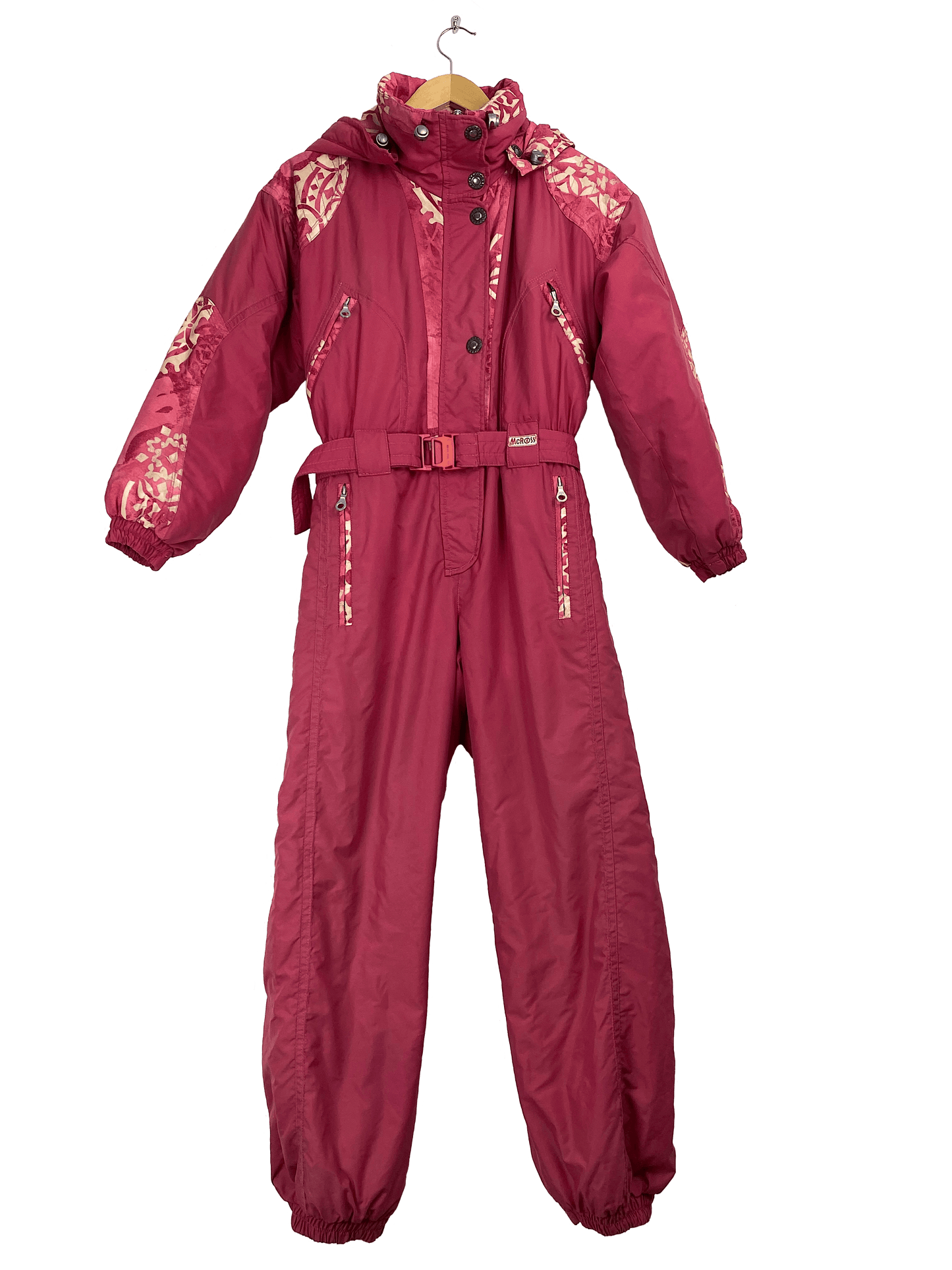 Retro-Skianzug für Kinder – McRoss Flower