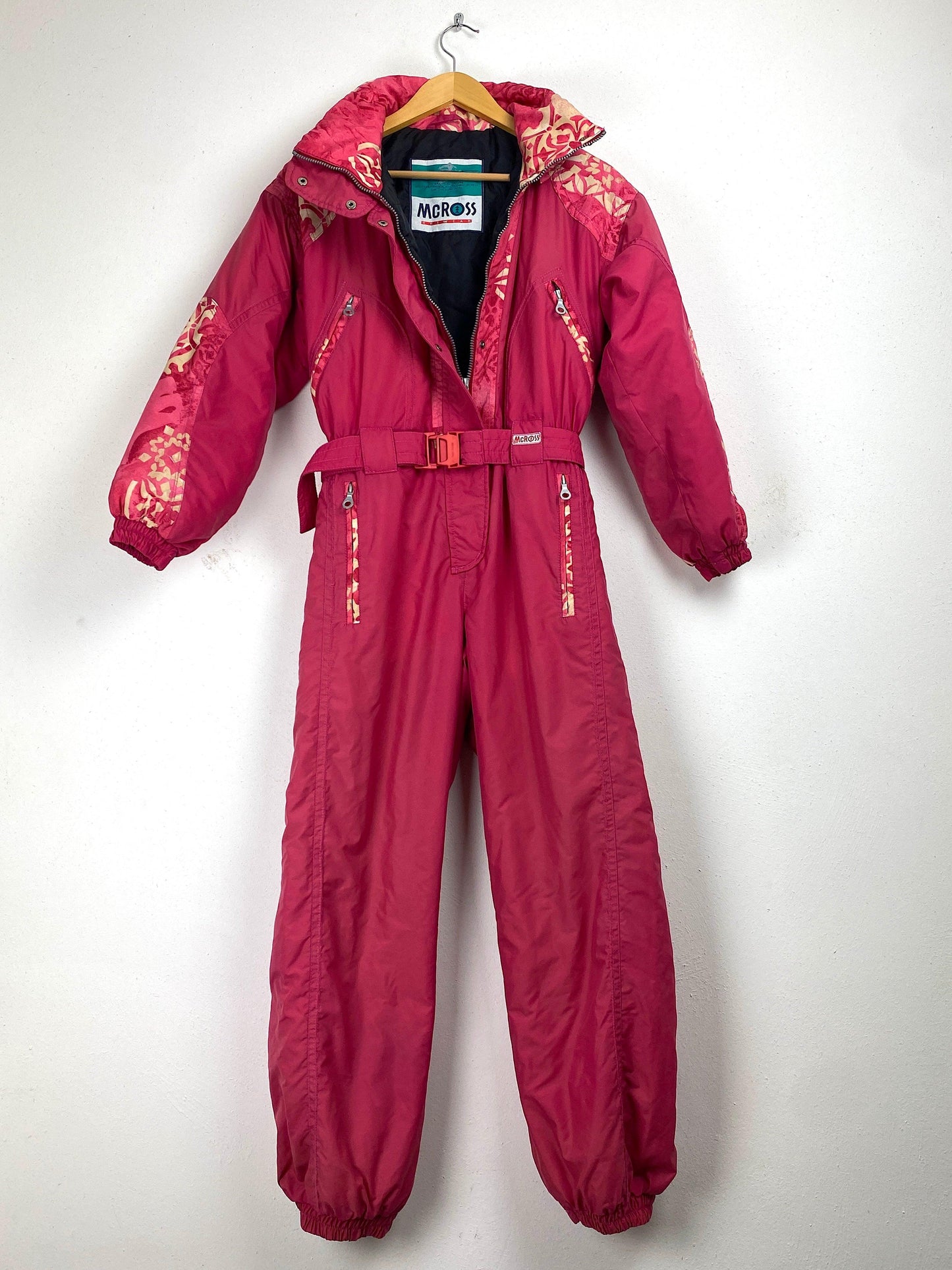 Retro-Skianzug für Kinder – McRoss Flower
