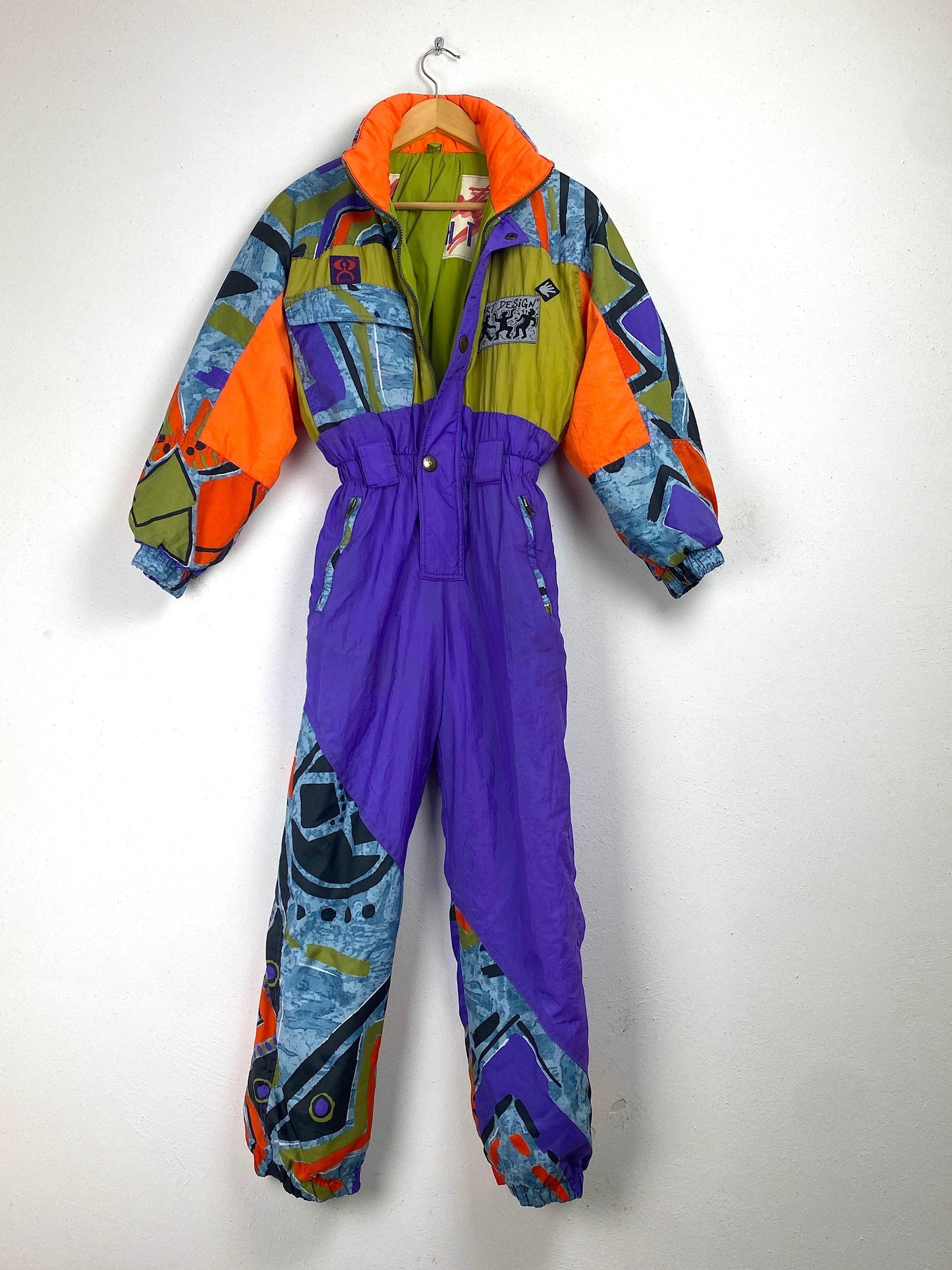 Retro-Skianzug für Kinder - Ninety-eight Art