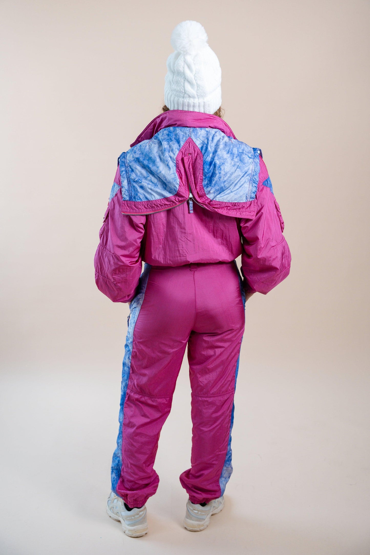 Ellesse vintage skipak roze - vintageskipakkennl